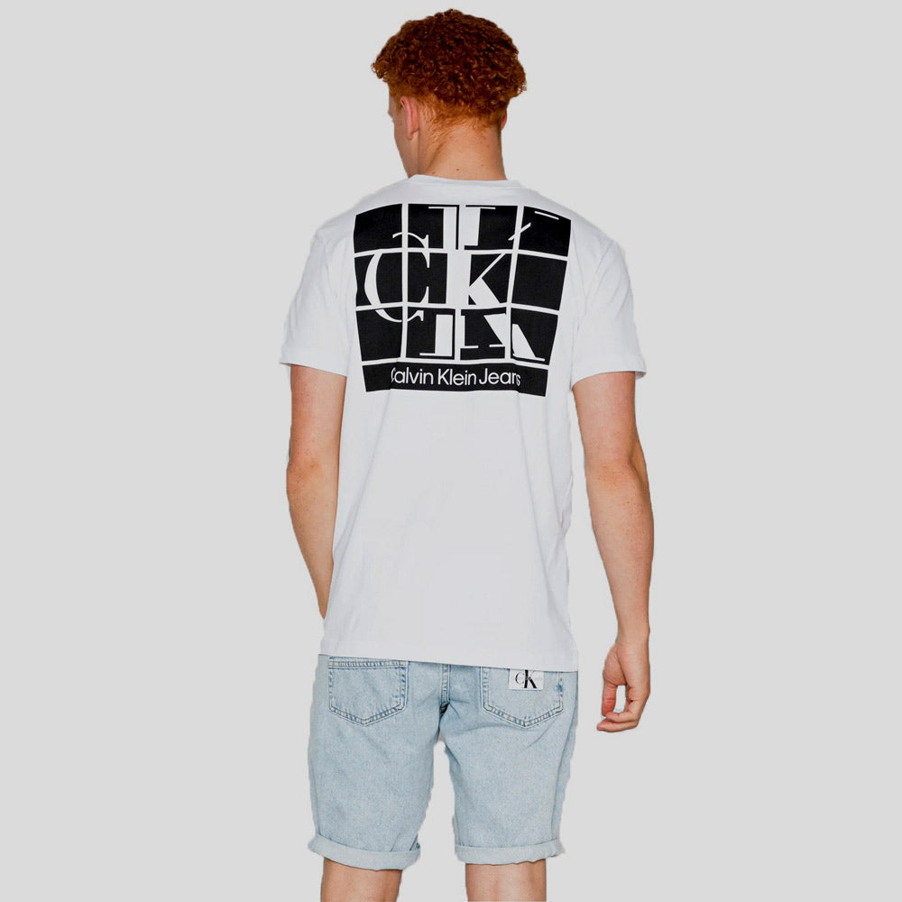 Scattered Urban Graphic T-Shirt - White