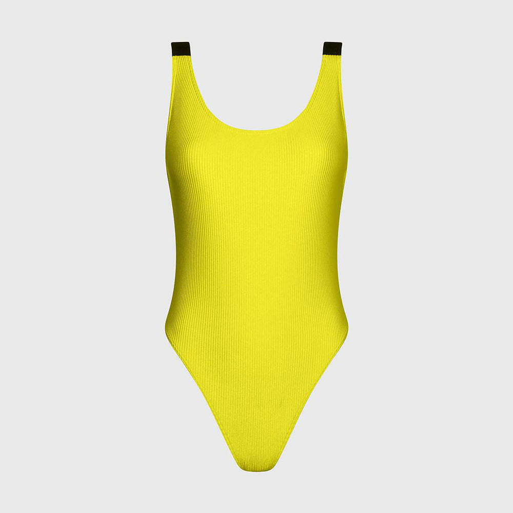 One Piece Swimsuit - Yellow