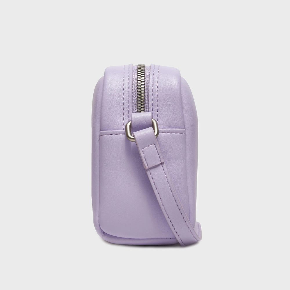 Sculpted Camera Bag - Lilac