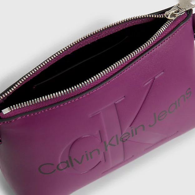 Sculpted Camera Bag - Purple