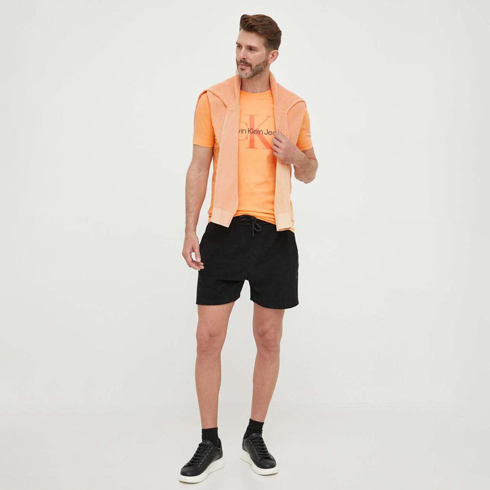 Seasonal Monologo T-Shirt - Orange