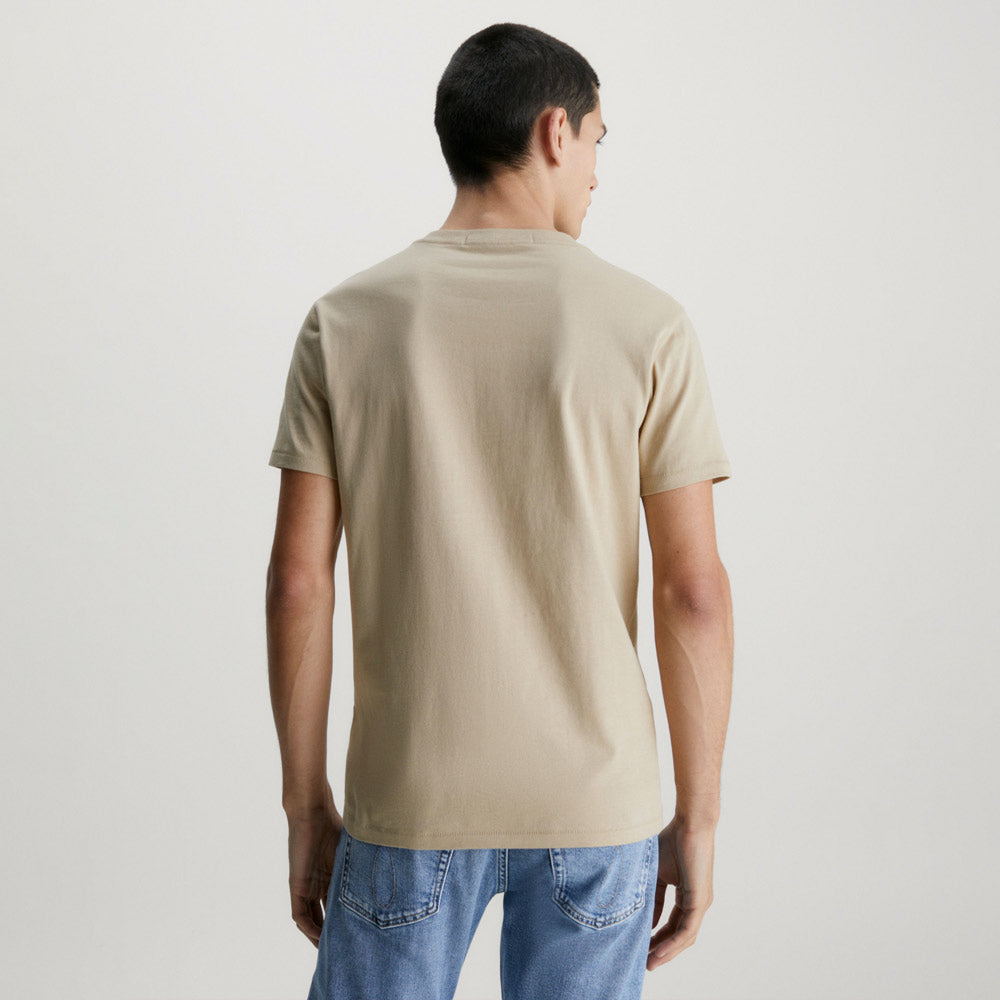 Seasonal Monologo T-Shirt - Brown