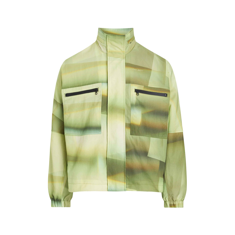 Seasonal Windbreaker - Green Multi