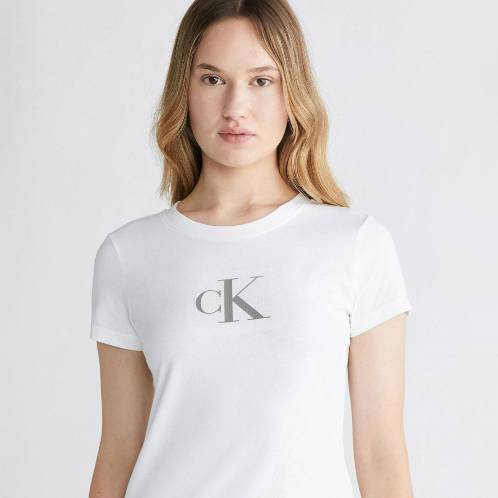 Sequin T-Shirt - White