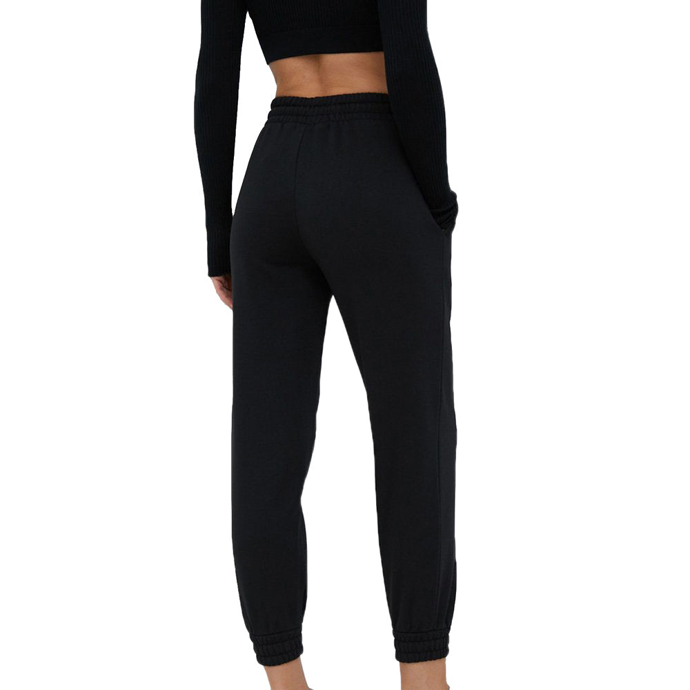 Shiny Institutional Jog Pants - Black