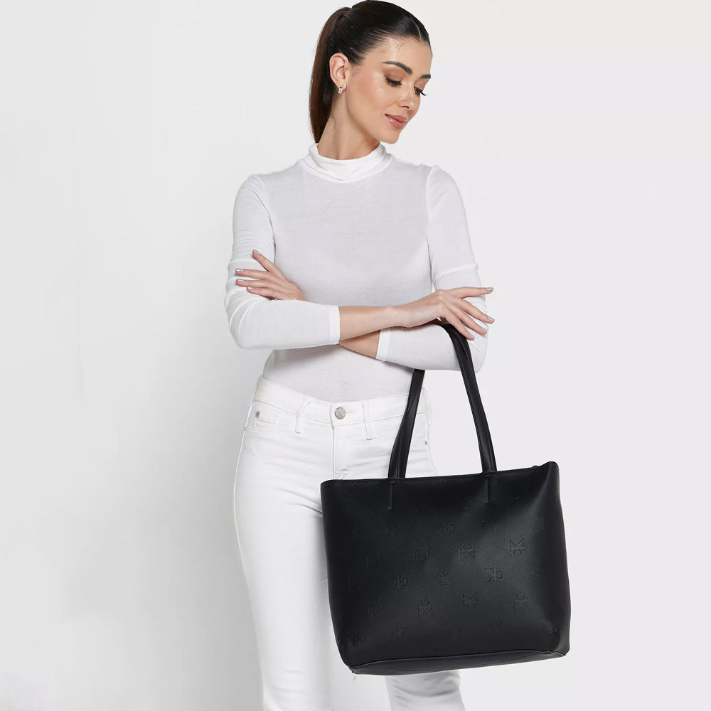 Sleek Shopper All Over Print - Black