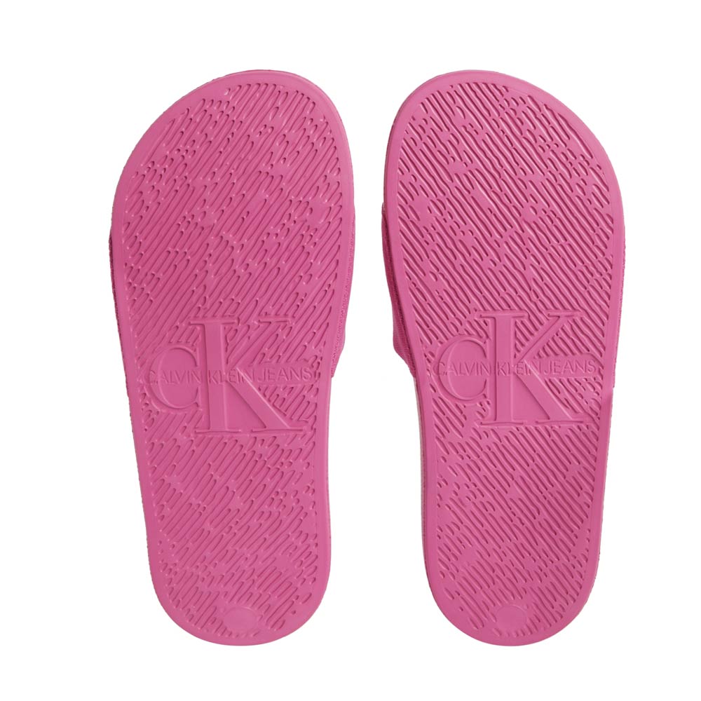 Monogram Slide - Hot Pink