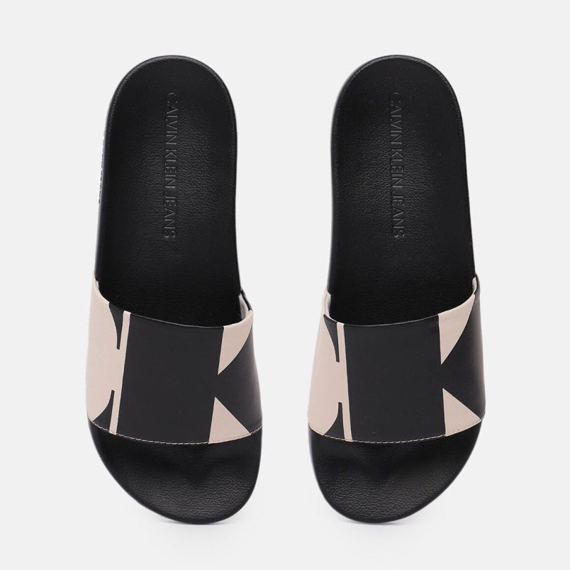 Seasonal Mono Slide - Black Multi