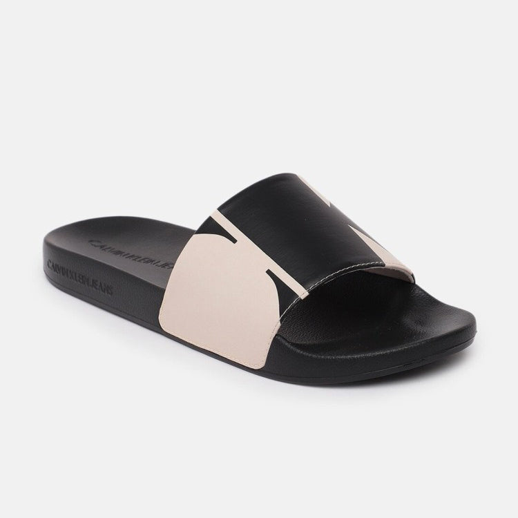 Seasonal Mono Slide - Black Multi