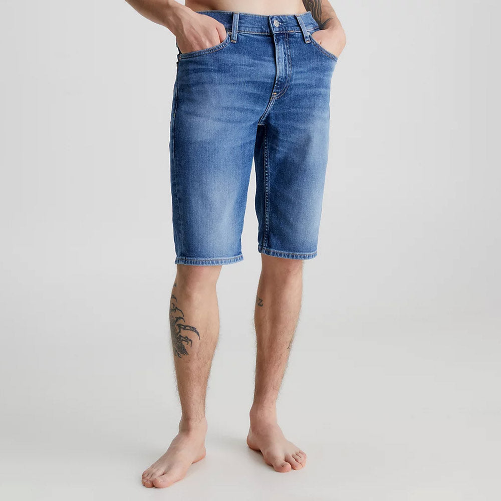 Slim Short - Denim Medium