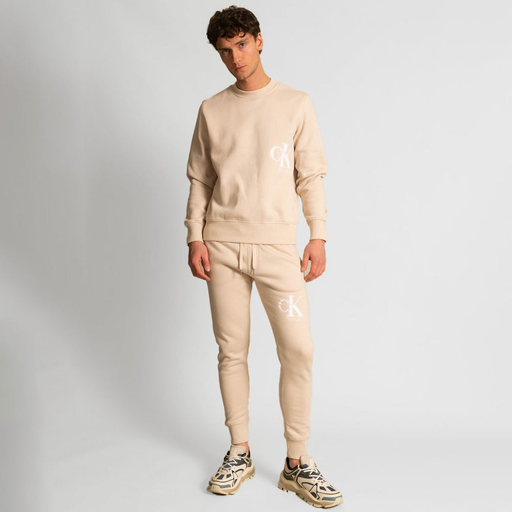 Spray Crew Neck - Beige