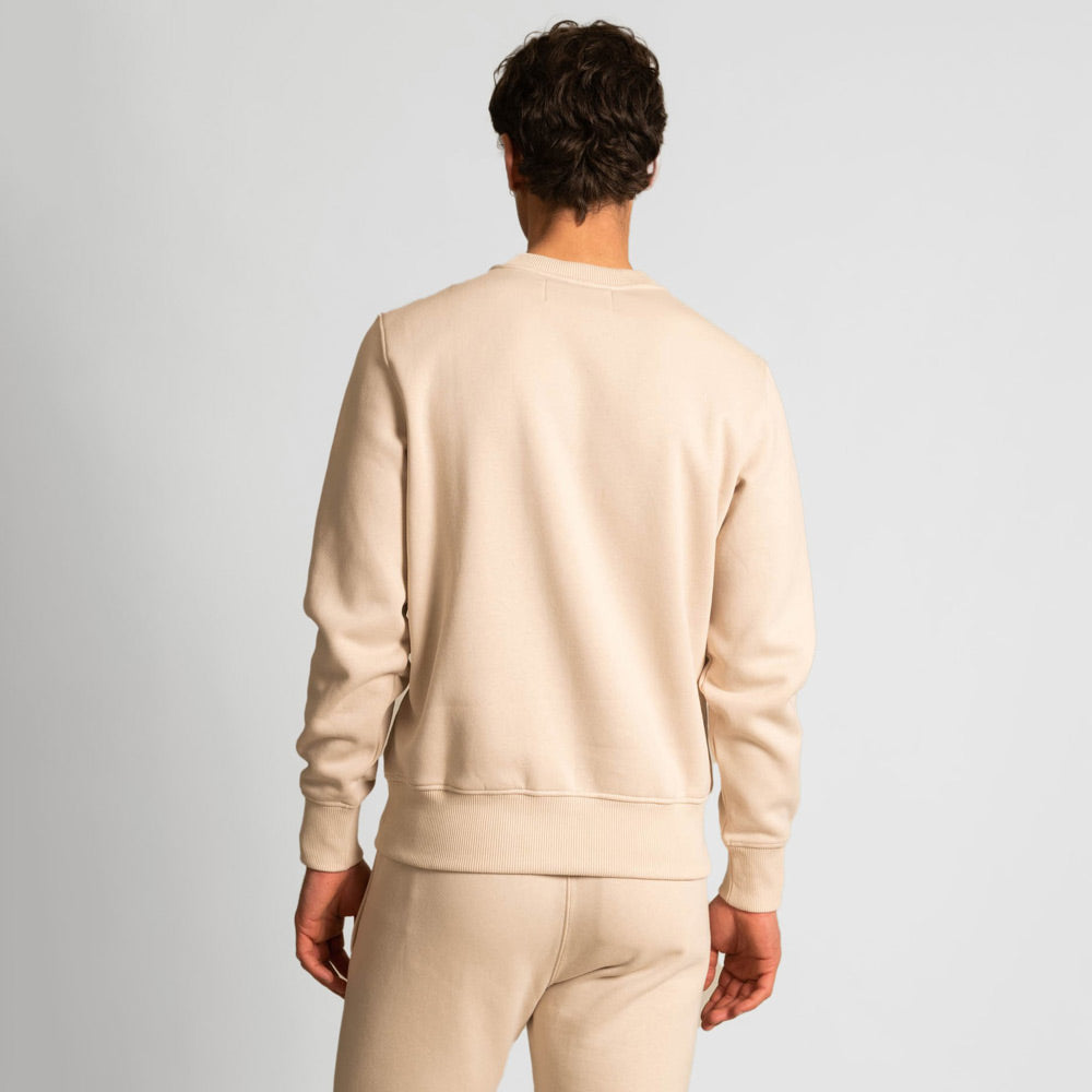 Spray Crew Neck - Beige