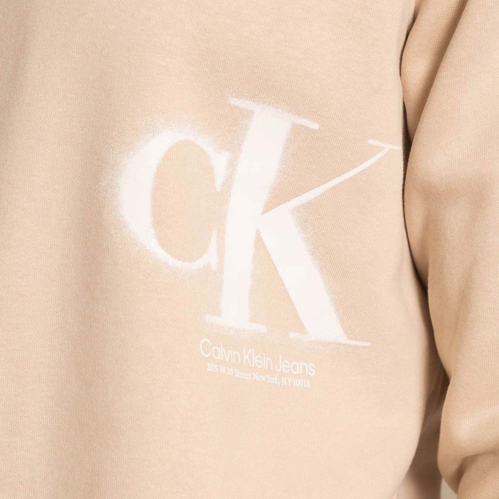 Spray Crew Neck - Beige