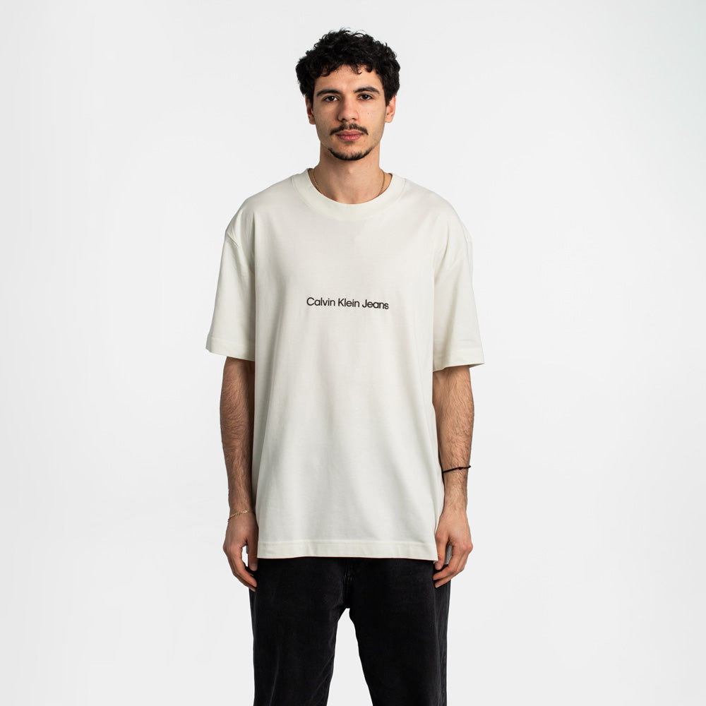 Frequency Print T-Shirt - Offwhite