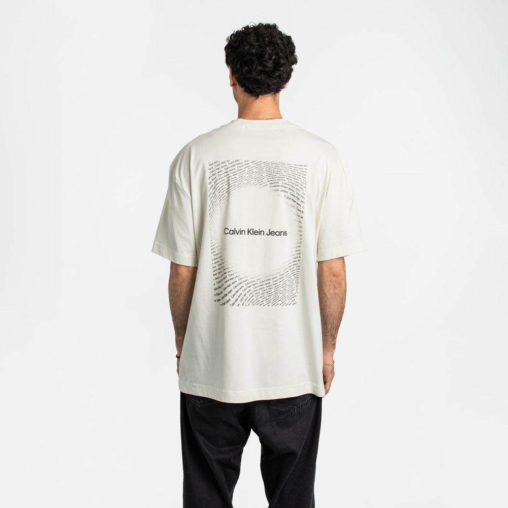 Frequency Print T-Shirt - Offwhite