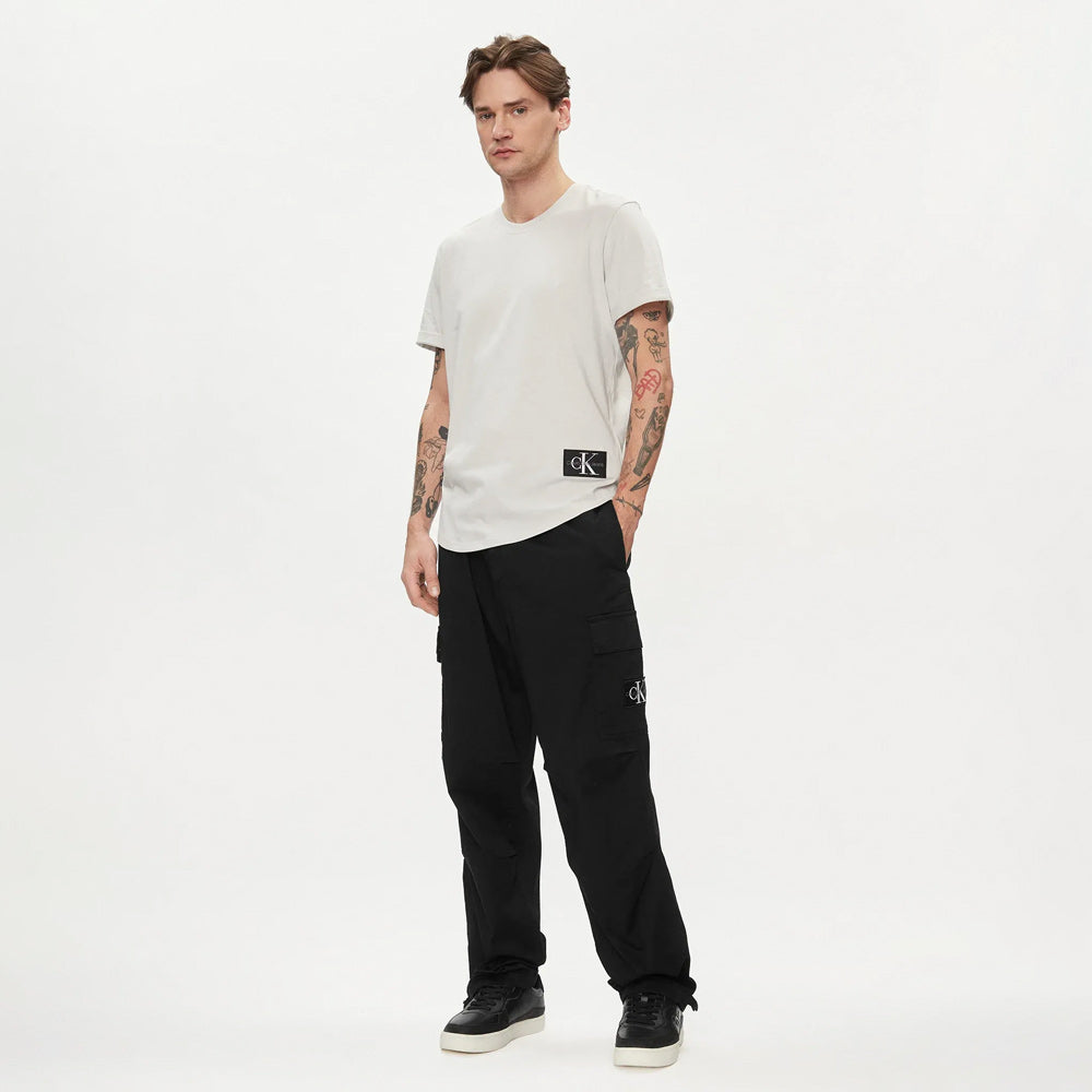 Straight Cargo Pants - Black