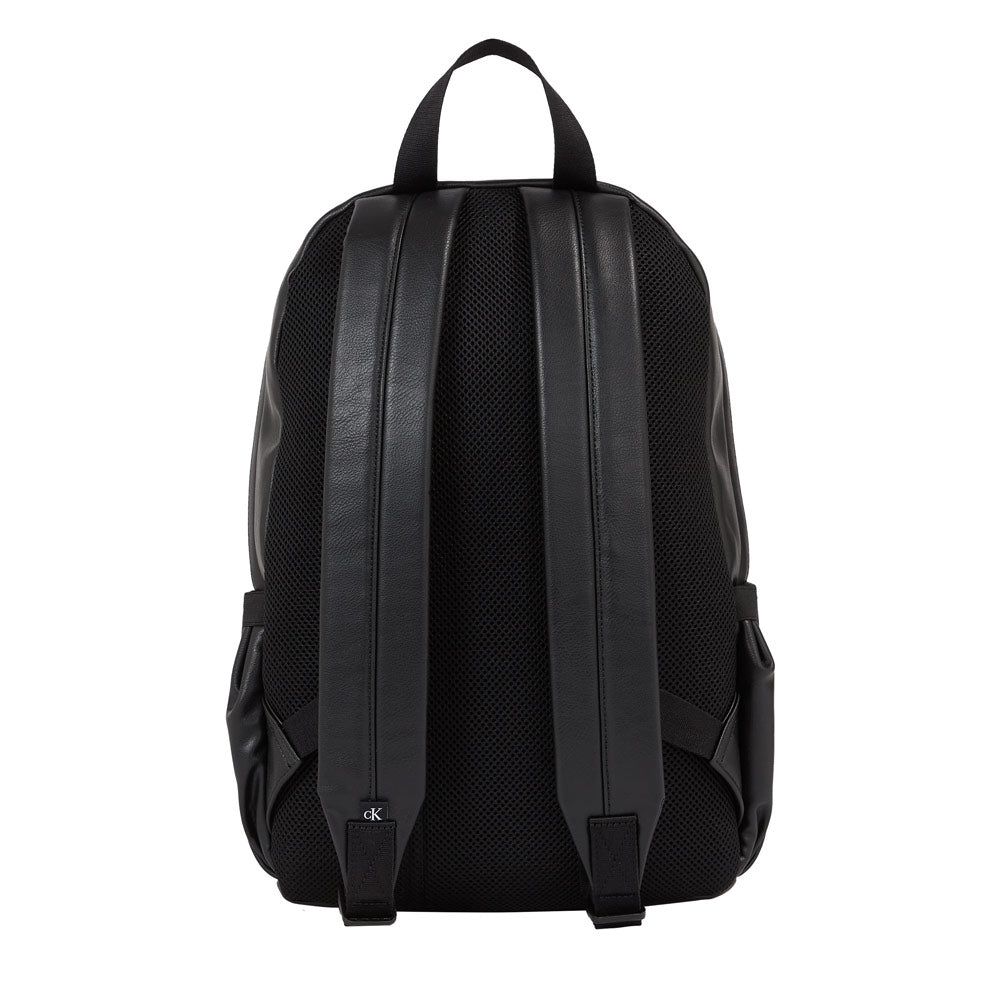 Tagged Rounded Backpack - Black