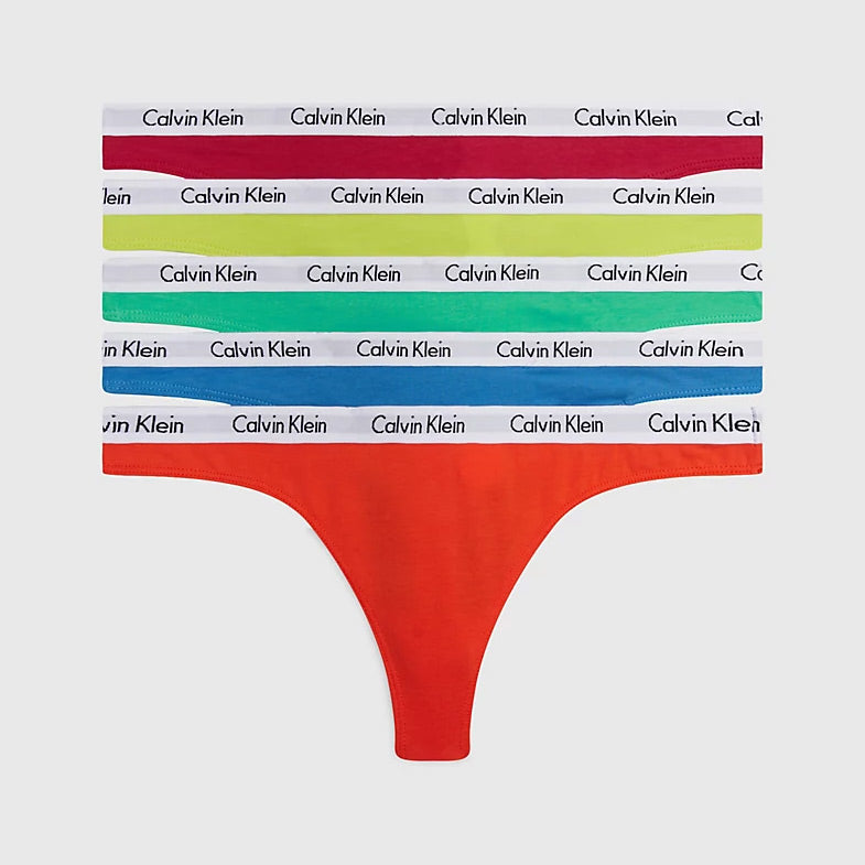 Calvin Klein 5 Pack Thongs - Multi