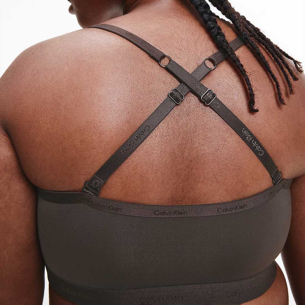 Form to Body Unlined Bralette Bra - Dark Clove