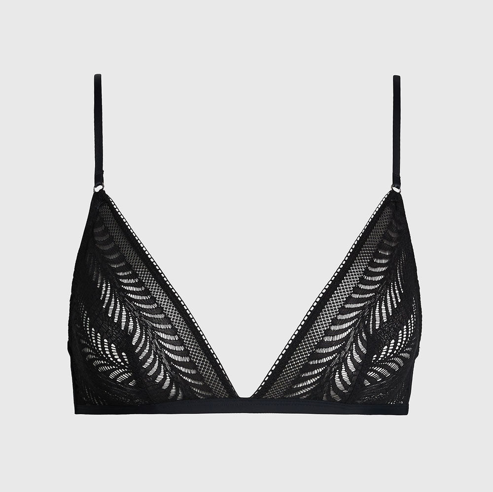 Unlined Triangle - Black