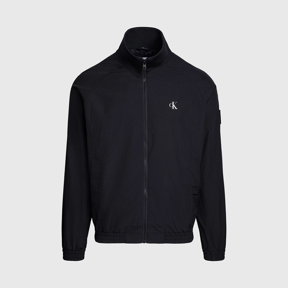 Unpadded Harrington Jacket - Black