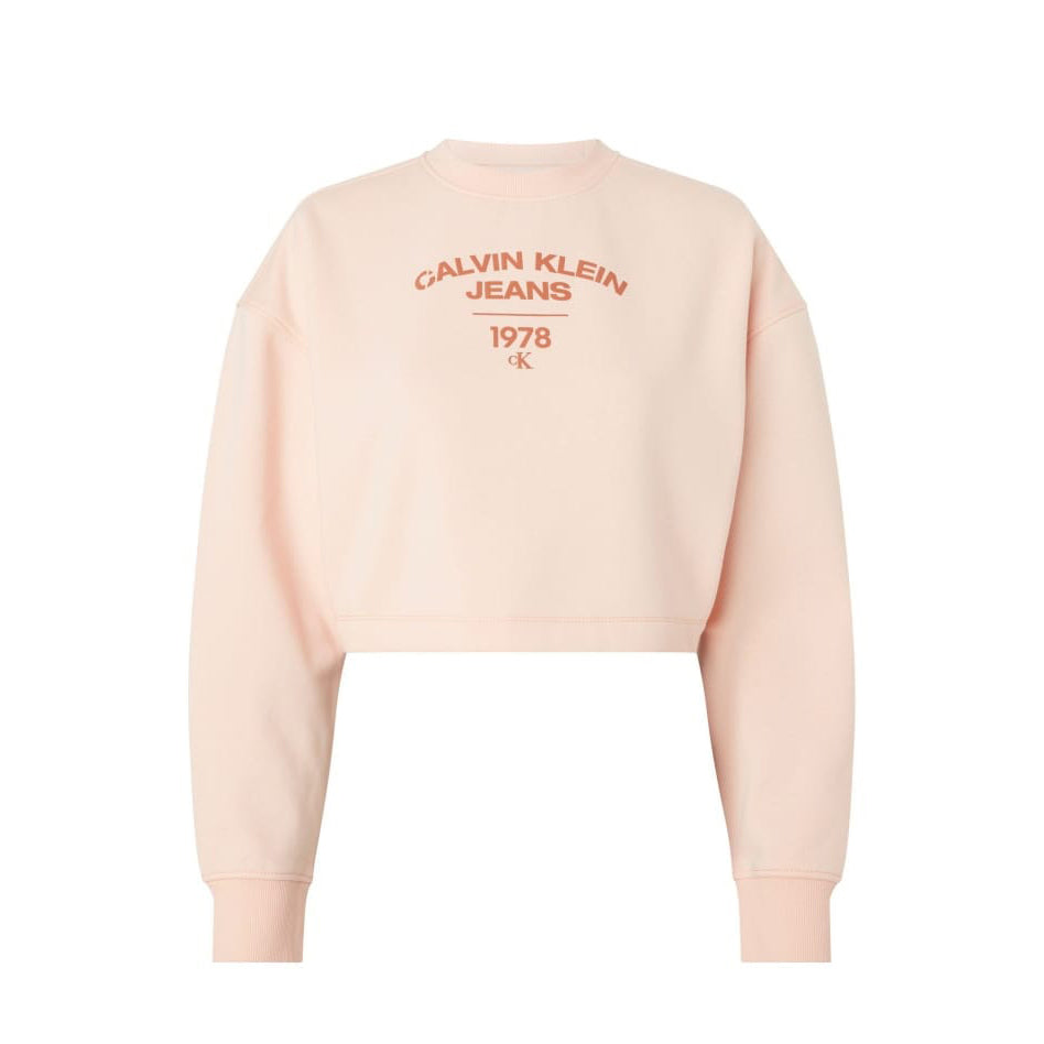 Varsity Logo Sweater - Blush Pink