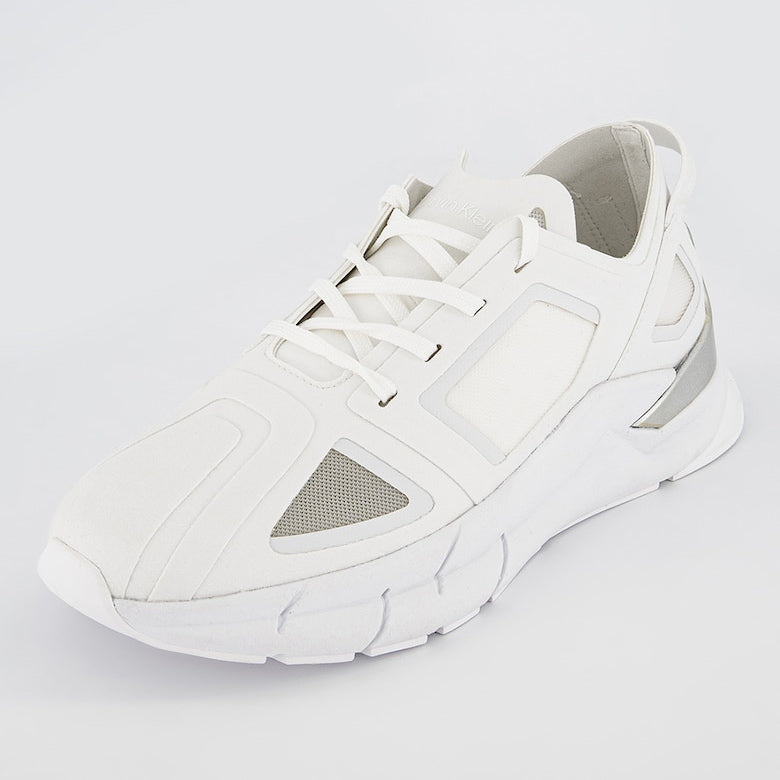 Wave Sole Runner - Mat Mix Sneakers - White