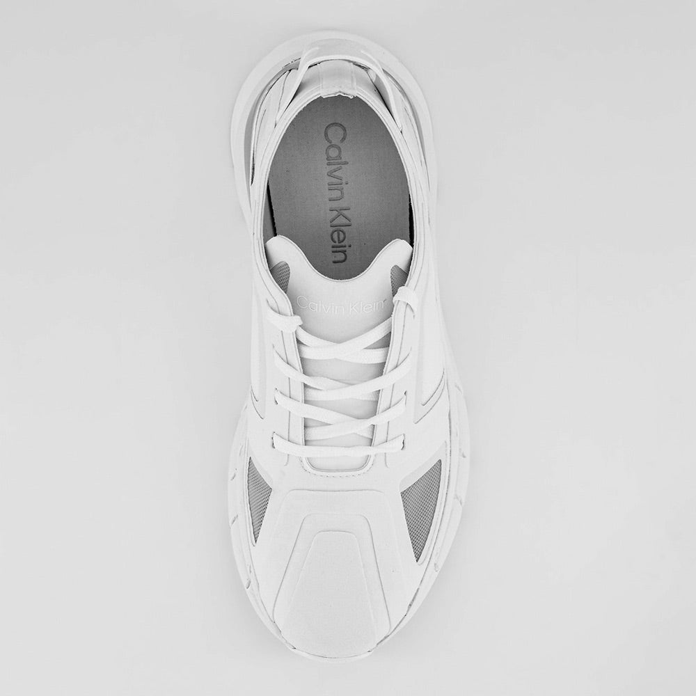 Wave Sole Runner - Mat Mix Sneakers - White