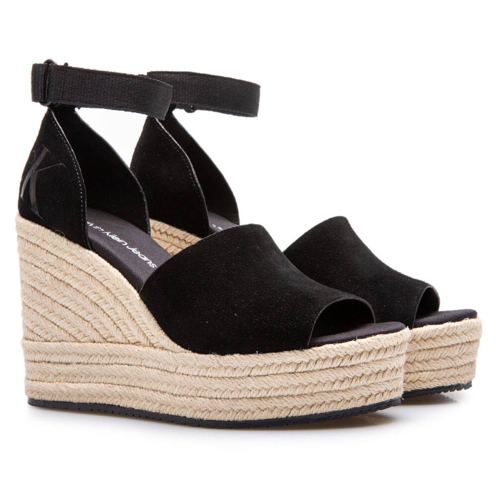 Wedge Sandal - Black