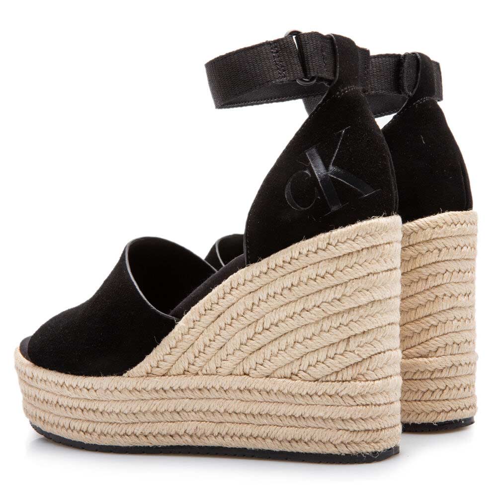 Wedge Sandal - Black