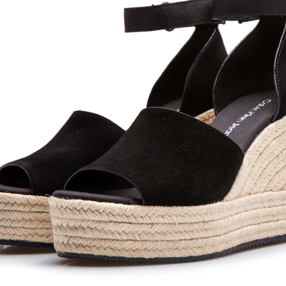 Wedge Sandal - Black