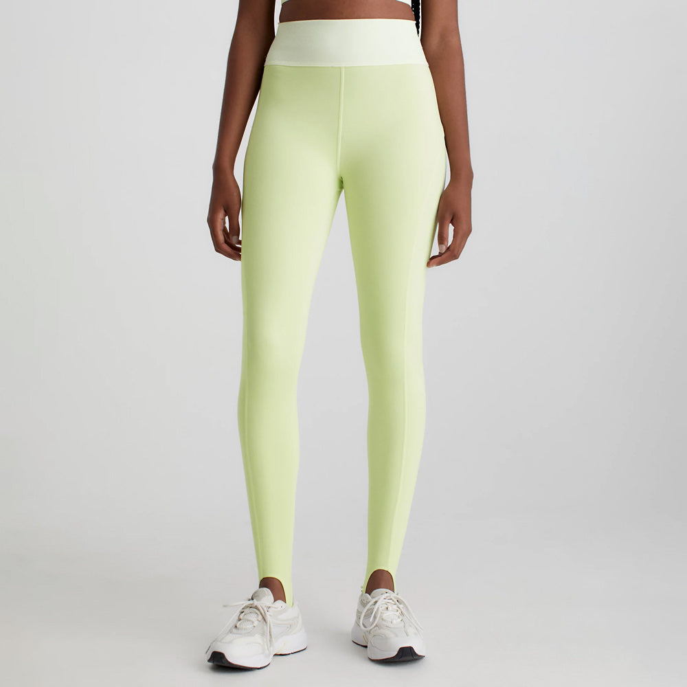 Gym Leggings - Lime Green