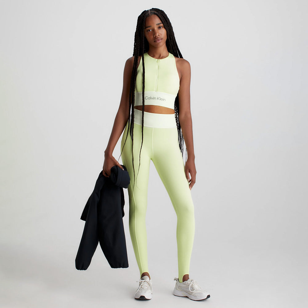 Gym Leggings - Lime Green