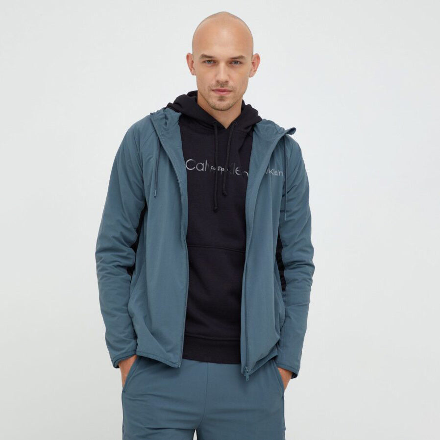 Mens Windjacket - Blue Grey