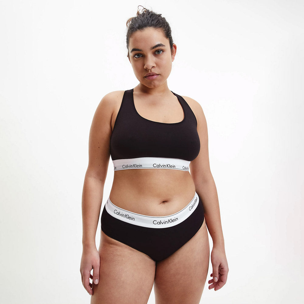 CALVIN KLEIN Women's Hipster Panty Black |ThirdbaseUrban