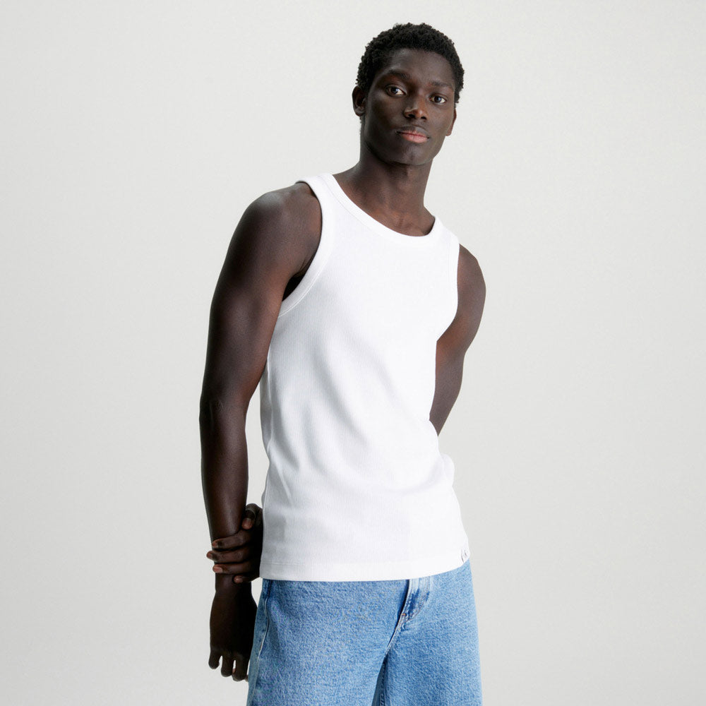 Woven Tank Top - White