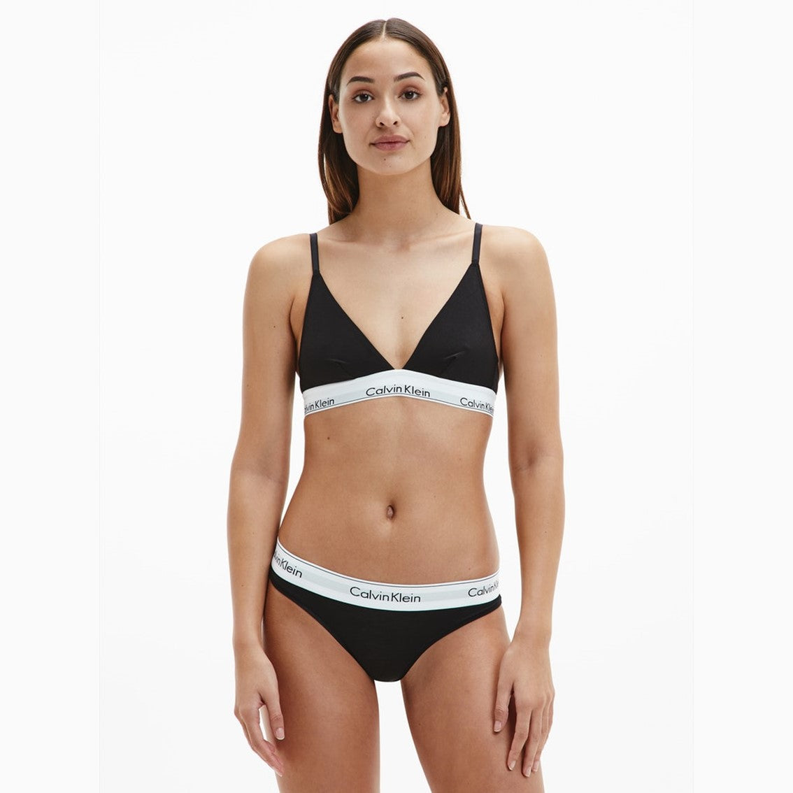 Modern Cotton Bikini Briefs Black