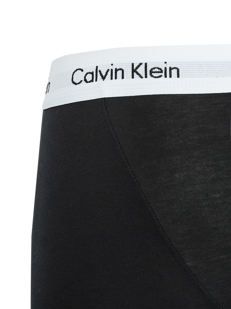 CK 3 Pack Low Rise Trunks All Black