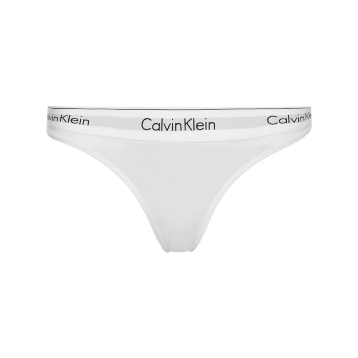 Modern Cotton Thong - White