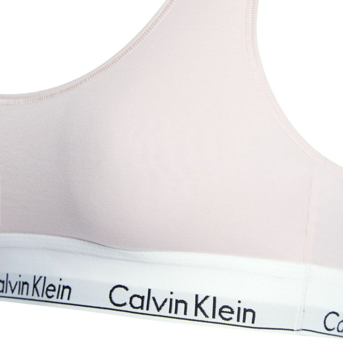 Modern Cotton Racerback Bralette - Pink