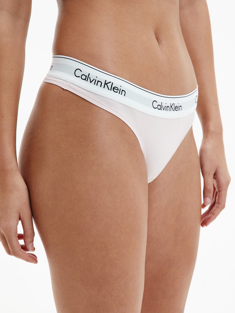 Modern Cotton Thong - Blush