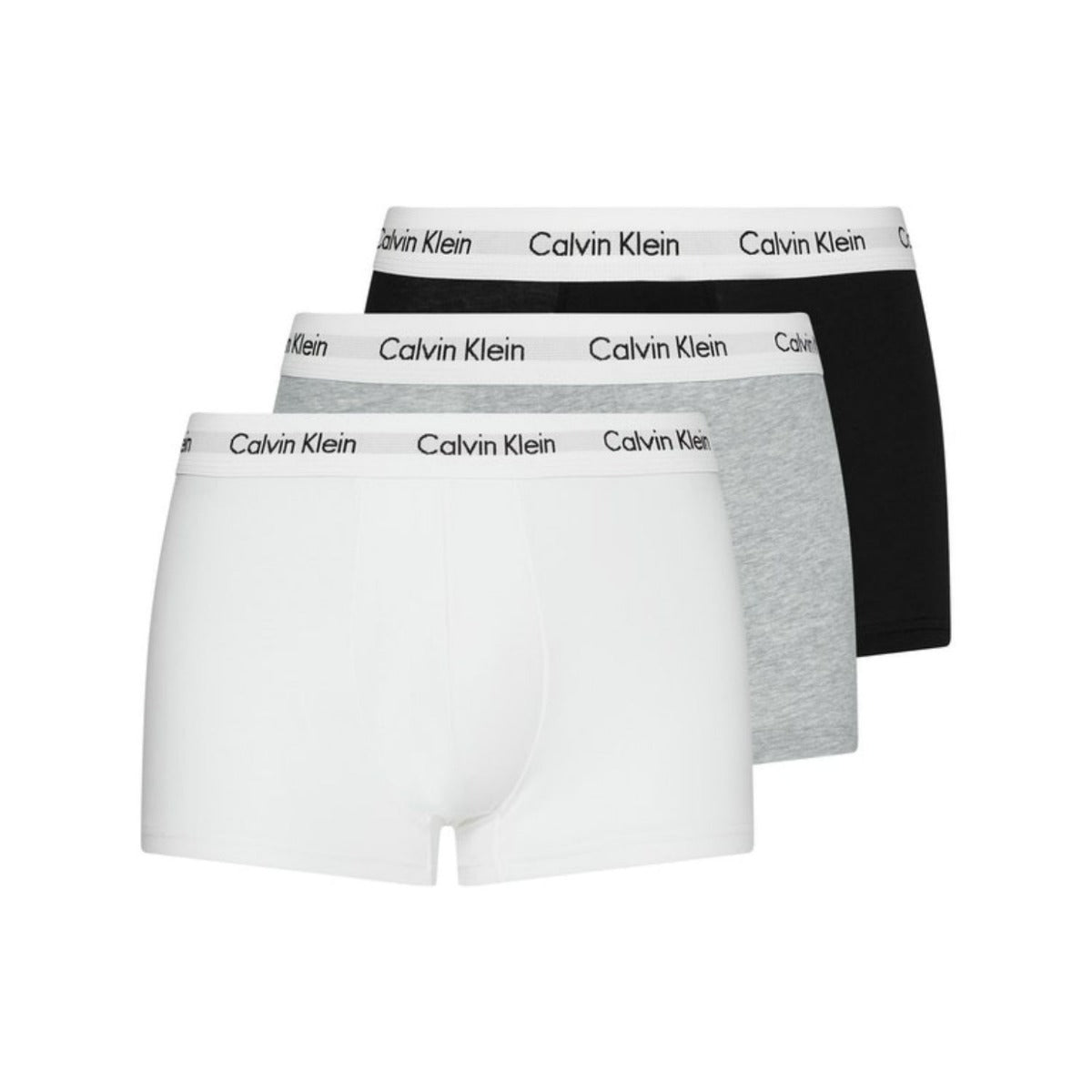 3 Pack Low Rise Cotton Stretch Trunks