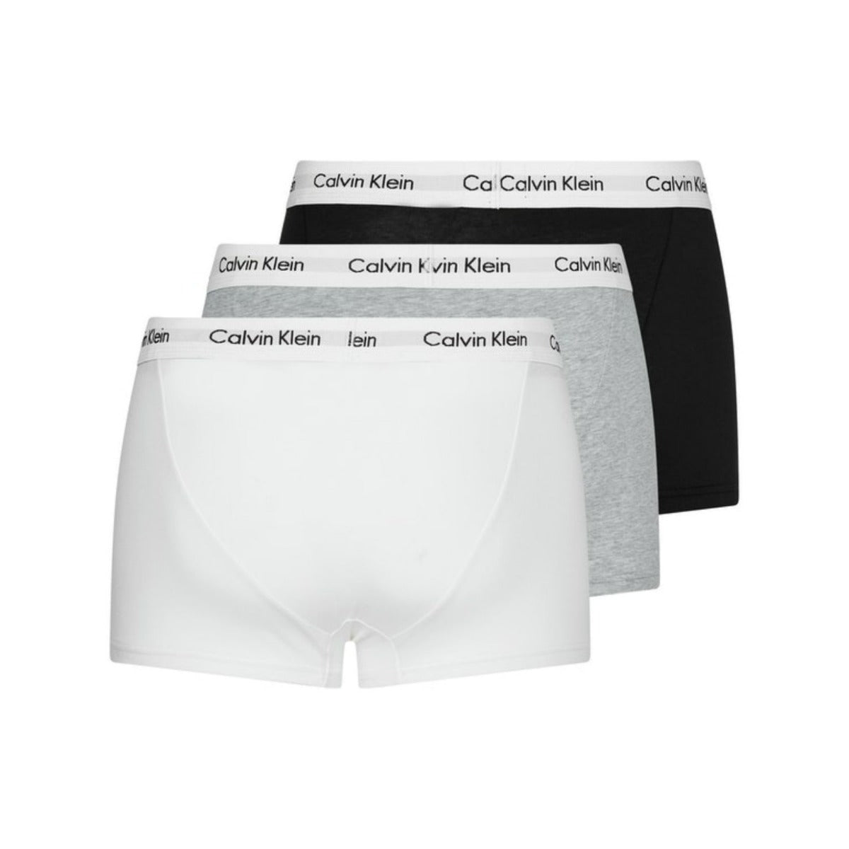 3 Pack Low Rise Cotton Stretch Trunks