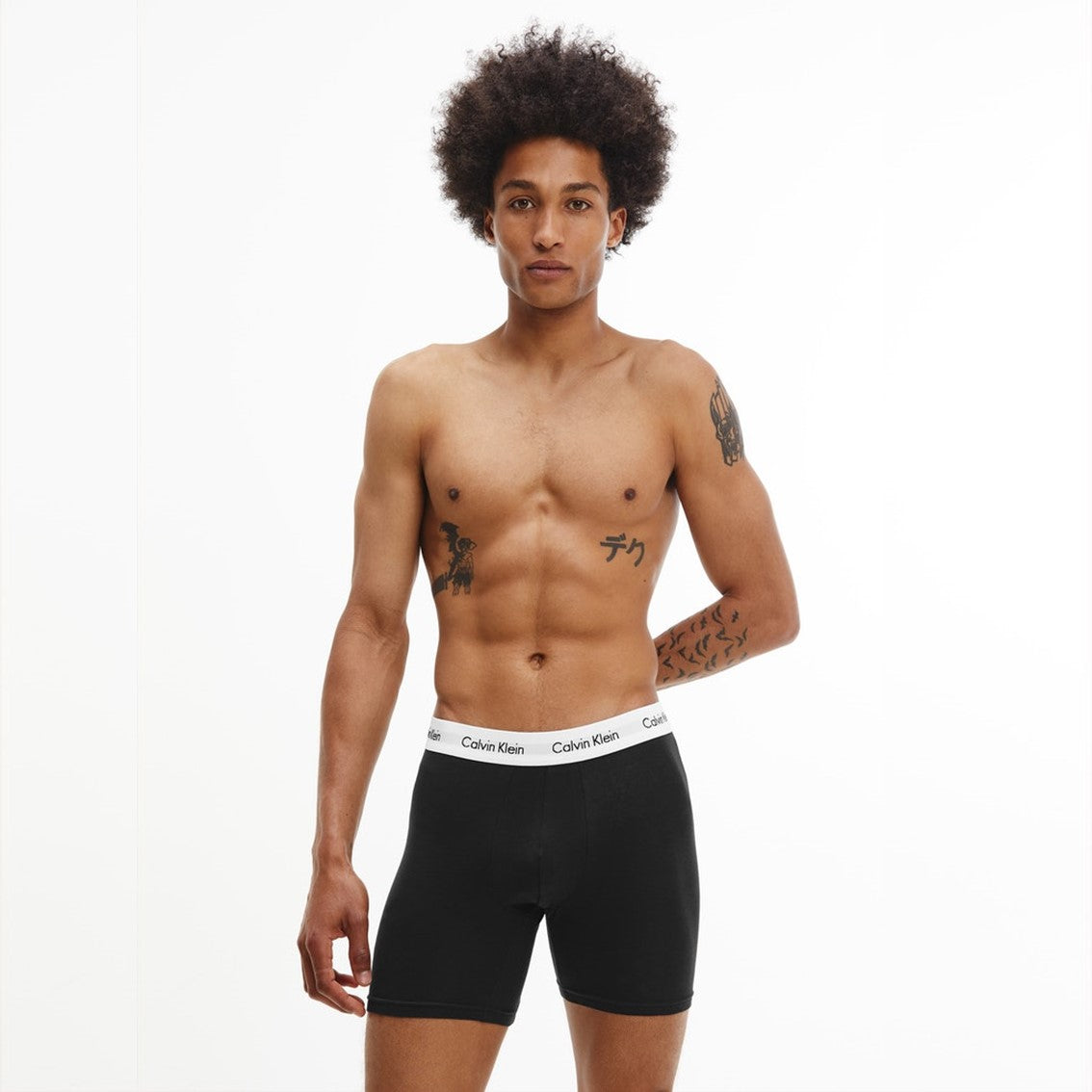 3 Pack Boxer Briefs Black Multi