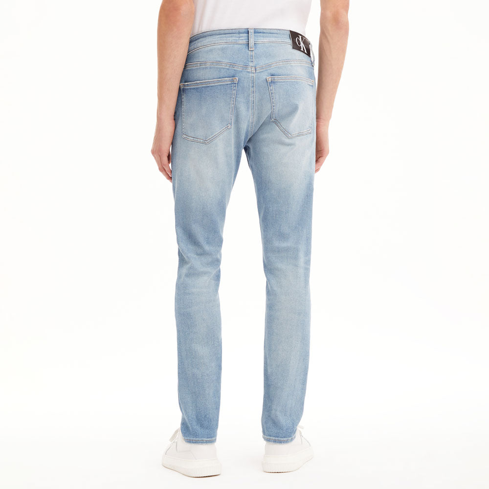 Skinny Fit Cotton Stretch Jeans - Denim Blue