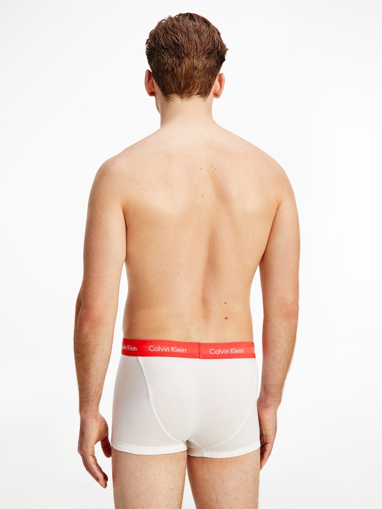 3 Pack Low Rise Cotton Stretch Trunks