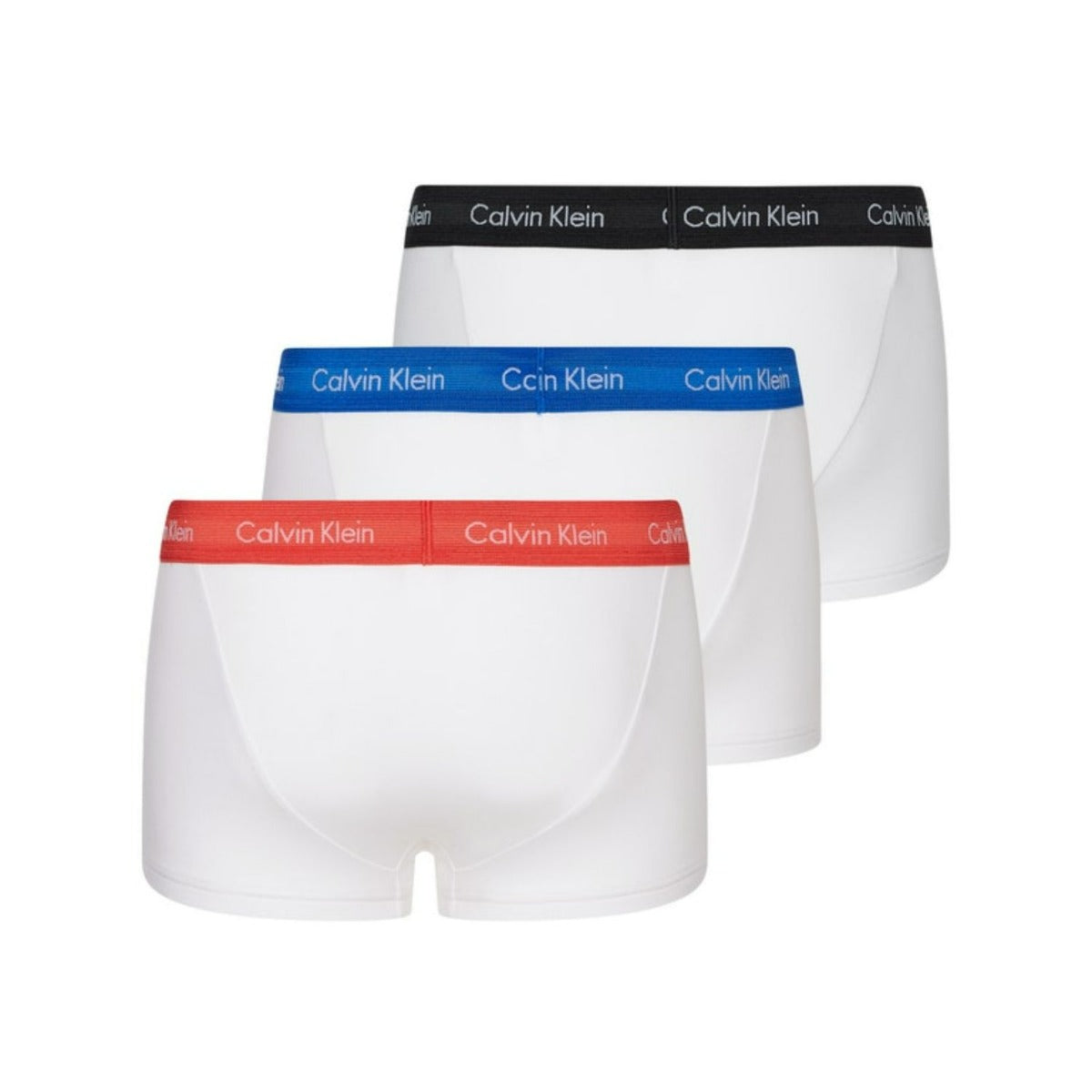 3 Pack Low Rise Cotton Stretch Trunks