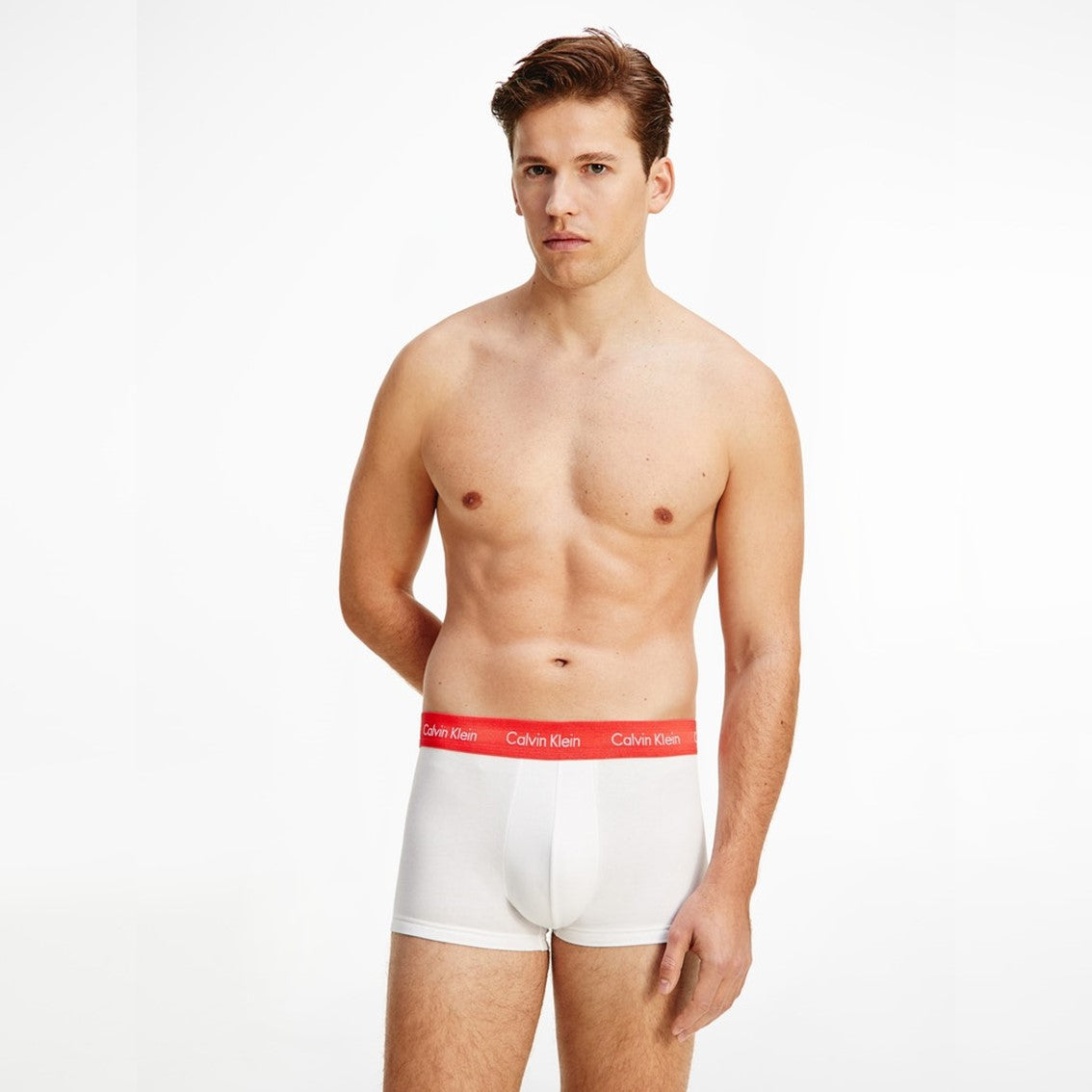 3 Pack Low Rise Cotton Stretch Trunks