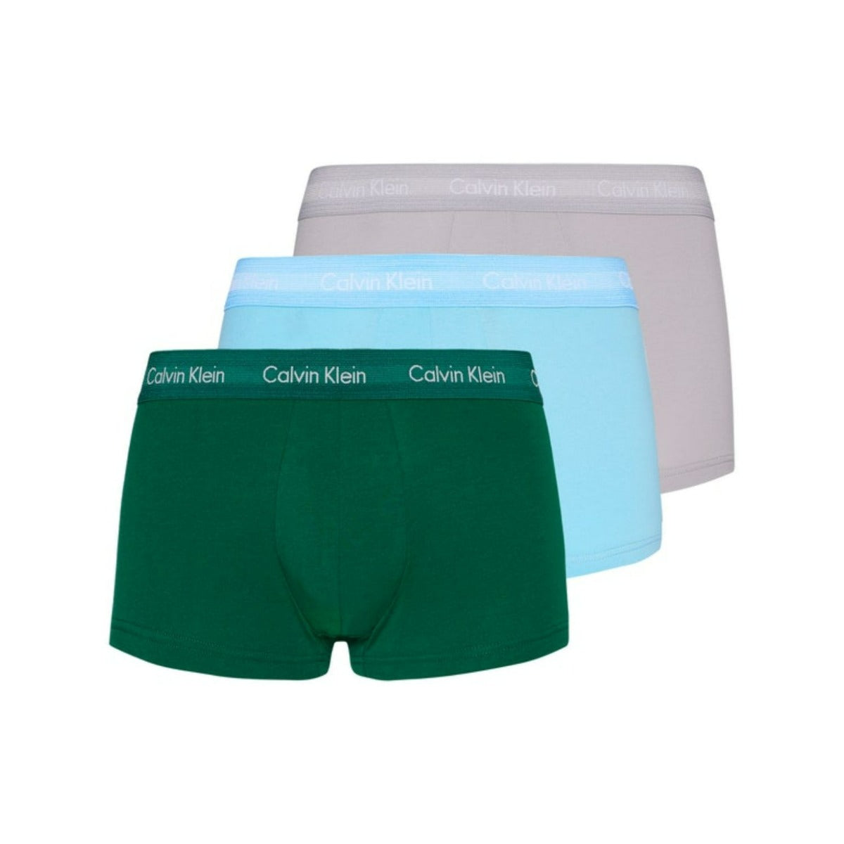 3 Pack Low Rise Cotton Stretch Trunks