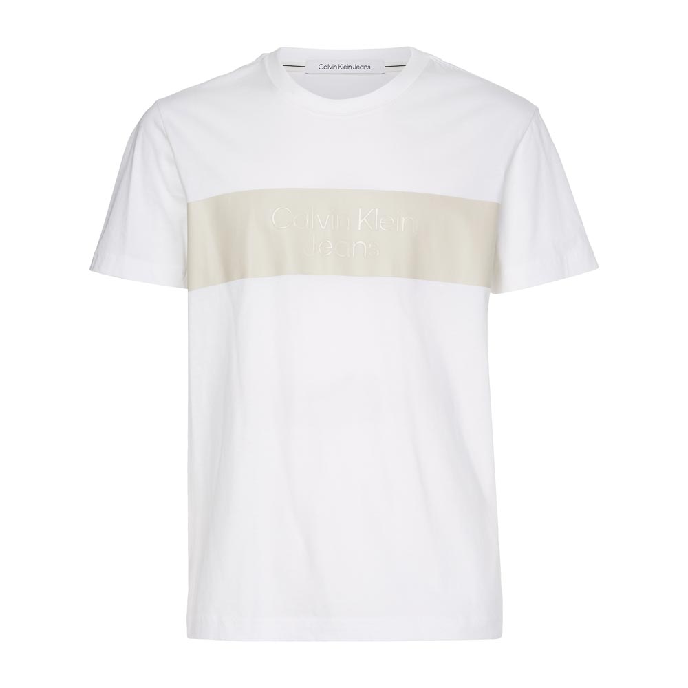 Blocking Institutional Organic Cotton T-Shirt - White